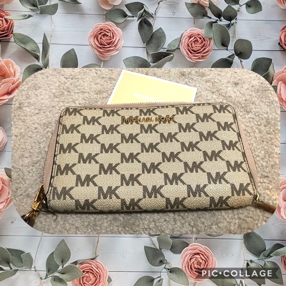 Authentic MK Logo Wallet